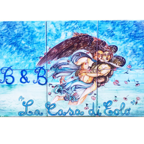Pannello Murales composto da piastrelle dipinte a mano - su progetto