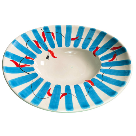 Poggiamestolo in Ceramica di Vietri 100% Artigianato Made In Italy -  Ceramiche l'Eclisse