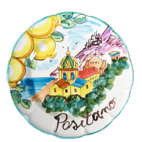 Piatti Tipo Vietri Decoro Positano