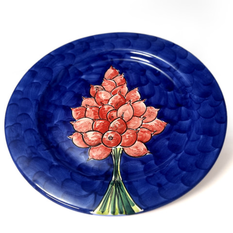 Hand-decorated Vietri ceramic charger