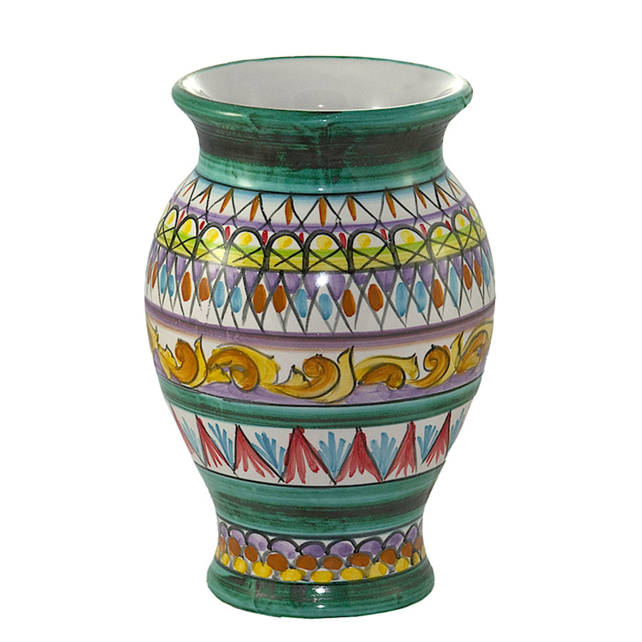THXIY Vaso Fiori, vasi decorativi interno moderni, Rombo geometrico Vaso in  Ceramica per Arrangementi Floreali E Decorazione Domestica (22cm/8.67'')
