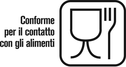 MOCA Conforme per il contatto con gli alimenti